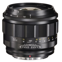 Voigtländer lens F1.0/50mm Z-mount NOKTON
