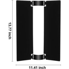 GVM Barndoors for T20R Beacon LED Wand Light