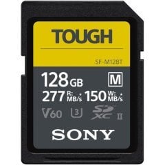 Sony 128GB SF-MT Tough Serisi UHS-II SD Bellek Kartı (SF-M128T) (Sony Eurasia Garantili)