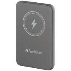 Verbatim 10000 Mah Manyetik Kablosuz (Magsafe) 15W Powerbank 20W PD Gri Renk Kablo Dahil-(32249)