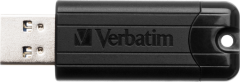 Verbatim 128GB Pinstripe Usb-A 3.2 Flash Bellek Siyah Renk-(49319)