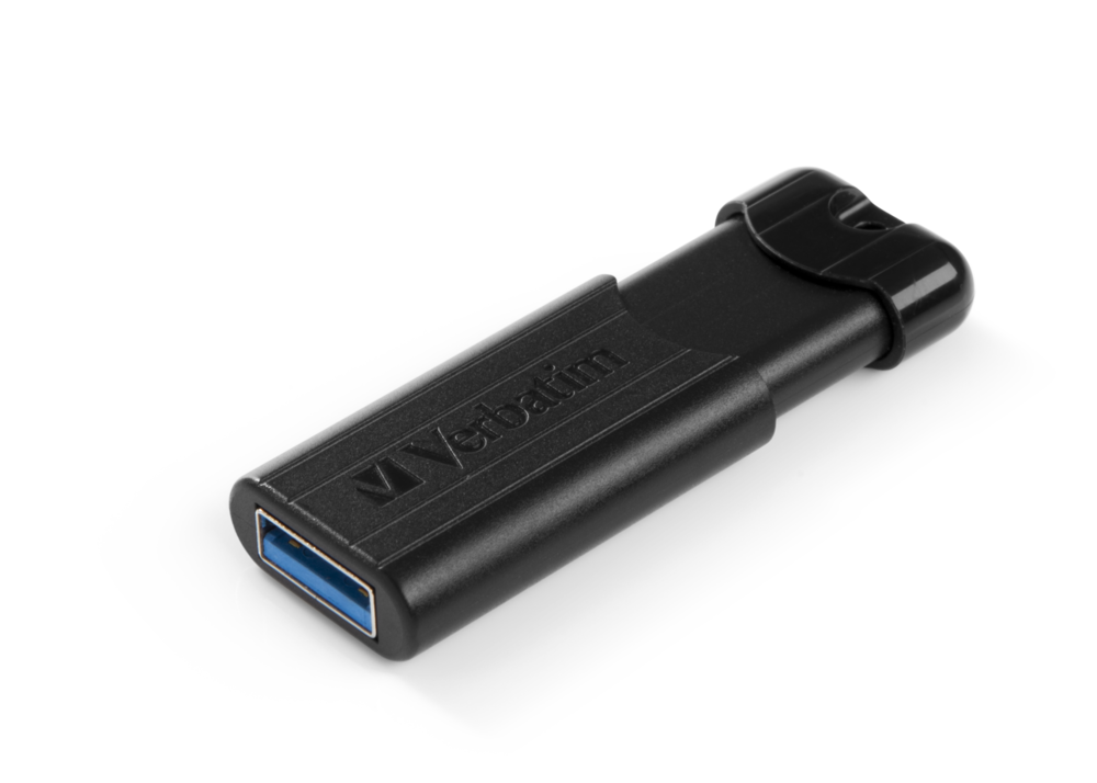 Verbatim 64GB Pinstripe Usb-A 2.0 Flash Bellek Siyah Renk-(49318)