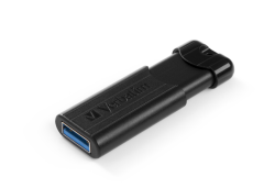 Verbatim 64GB Pinstripe Usb-A 2.0 Flash Bellek Siyah Renk-(49318)