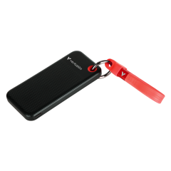 Verbatim 1TB Pocket Mini Taşınabilir SSD Usb 3.2 - 1000MB/S-1000MB/S Siyah/ Kırmızı Kablo Dahil(32192)