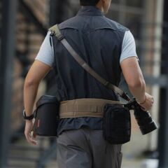PGYTECH OneMo Photography Waist Belt (Coyote Brown) - Fotoğrafçı Kemeri