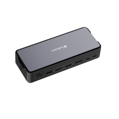 Verbatim 15 Port USB-C Bağlantılı Çoklayıcı SSD Yuvalı Dock 2x HDMI, 1x D Port,1x RJ45, 1x Usb-A 3.2 Gen2, 2x Usb-A 3.2(32174)