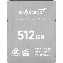 Exascend Essential Pro 512GB CF Express 4.0 Type B Hafıza Kartı