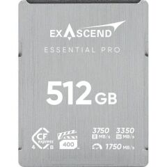 Exascend Essential Pro 512GB CF Express 4.0 Type B Hafıza Kartı