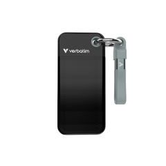 Verbatim 2TB Pocket Mini Taşınabilir SSD Usb 3.2 - 1000MB/S-1000MB/S Siyah/ Gri Kablo Dahil(32194)
