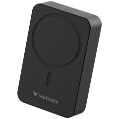 Verbatim 20000 Mah Manyetik Kablosuz (Magsafe) 15W Powerbank 35W PD Siyah Renk Kablo Dahil-(32223)