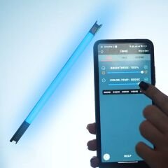 GDX TB-60 RGB 30W Youtube Canlı Yayın Arka Plan Renkli Dolgu Işığı Led Tüp Işık (Uzunluk: 60 cm)