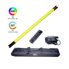 GDX TB-80 RGB 45W Youtube Canlı Yayın Arka Plan Renkli Dolgu Işığı Led Tüp Işık (Uzunluk: 80 cm)