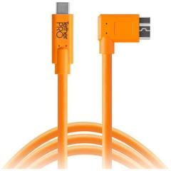 Tether Tools TetherPro USB-C to USB 3.0 Micro-B Dik Açılı 4.6 m Bağlantı Kablosu