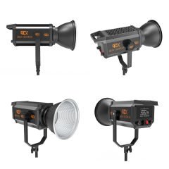 GDX 300 RGB III Profesyonel İkili Fotoğrafçılık ve Video Renkli Dolgu Işığı Seti