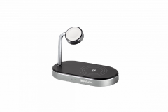 VERBATIM 49556 - WCS-02 3IN1 iWATCH QI QC CHARGER MAX:44W