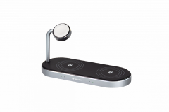 VERBATIM 49557 - WCS-03 3IN1 iWATCH 2xQI CHARGER MAX:35W