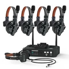 Hollyland Solidcom C1 Pro-Hub4S 5 Kişilik Full-Duplex ENC Kablosuz Intercom Sistemi