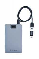 VERBATIM 53652 V EXE FP HDD USB 3.2G1/USB-C 1TB Gr.