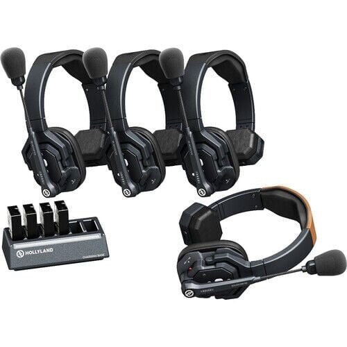 Hollyland Solidcom SE Global 4S 4 Kişilik Kablosuz Intercom Sistemi Global Versiyon