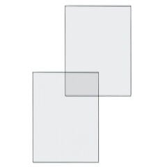 Kaiser Glass Inserts AN glass/flat glass 6 x 9 cm (4433)