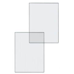 Kaiser Glass Inserts flat glass 6 x 9 cm (4490)