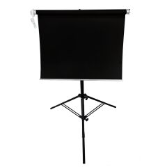 GDX Kumaş - Seyyar Vesikalık Siyah Renk Fon Perde 135x200 cm