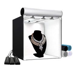 Gdx Pro II 3 Led Işıklı Ürün Çekim Çadırı 60x60 cm