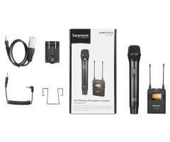 Saramonic UWMIC9 RX9+HU9 Kit4 UHF Wireless Kablosuz Mikrofon