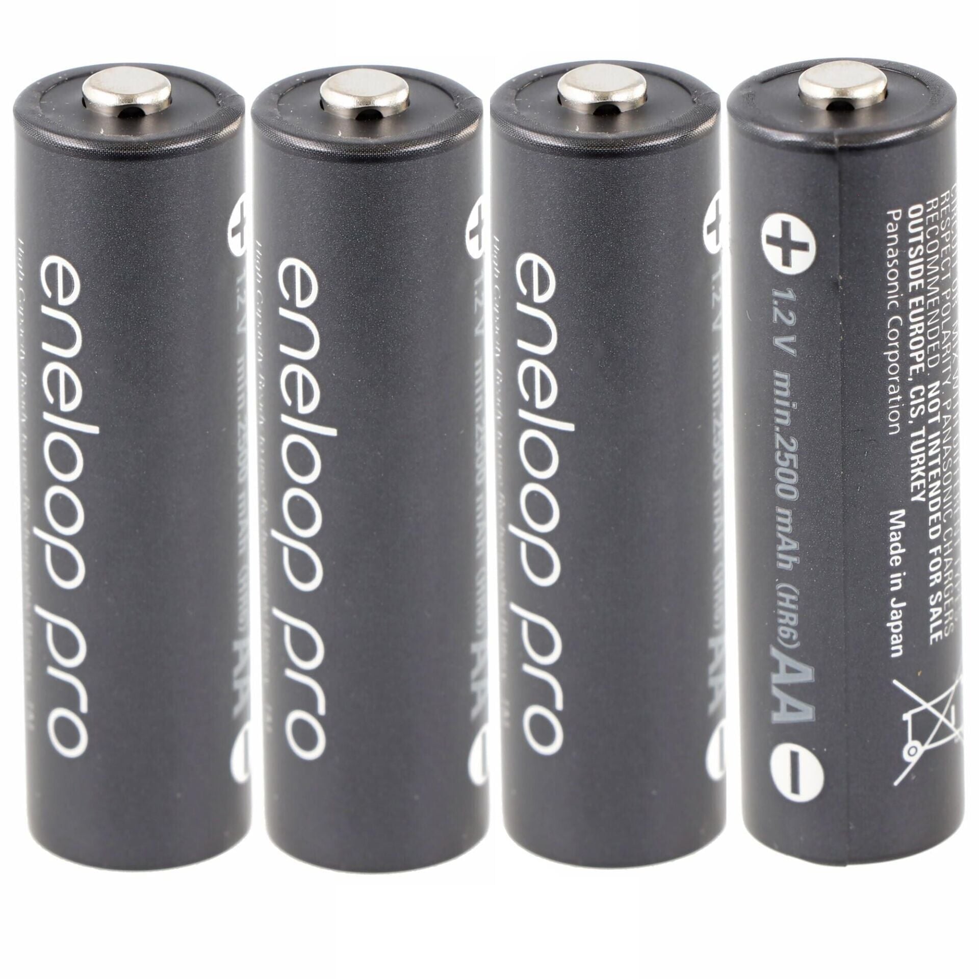 Panasonıc Eneloop (4'lü 2500 Mah 1.2V) AA Şarj Edilebilir Pil