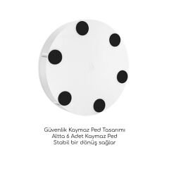 GDX TUTA-42 42 cm Turn Table - Döner Stand - Döner Tabla