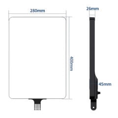 Gdx P300TS BiColor Fotoğrafçılık ve Stüdyo Aydınlatması 80 Watt LED Video Panel Sürekli Işık