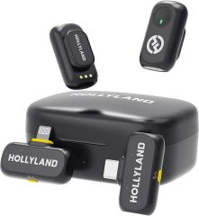 Hollyland LARK A1 Combo 2 Kişilik Kablosuz Mikrofon Sistemi