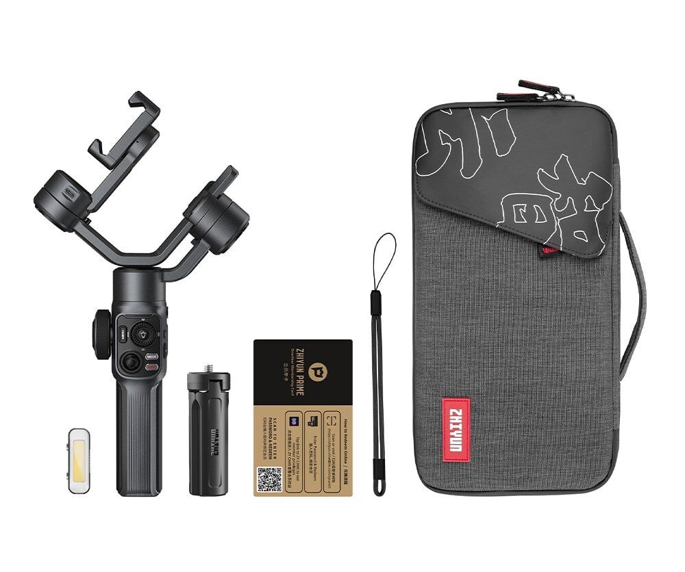 Zhiyun Smooth-5 Combo Cep Telefonu için Profesyonel Stabilizer