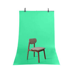 GDX Seyyar PVC Fon Perde Yeşil - Green 120cm x 200cm