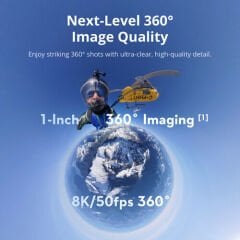 DJI Osmo 360 Adventure Combo Aksiyon Kamerası