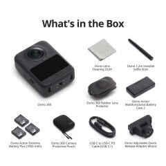 DJI Osmo 360 Adventure Combo Aksiyon Kamerası