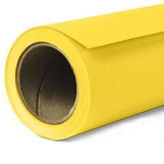 GDX Sabit (Tavan & Duvar) Kağıt Sonsuz Stüdyo Fon Perde (Canary) 2.70x11 Metre