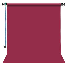 GDX Sabit (Tavan & Duvar) Kağıt Sonsuz Stüdyo Fon Perde (Crimson) 2.70x11 Metre