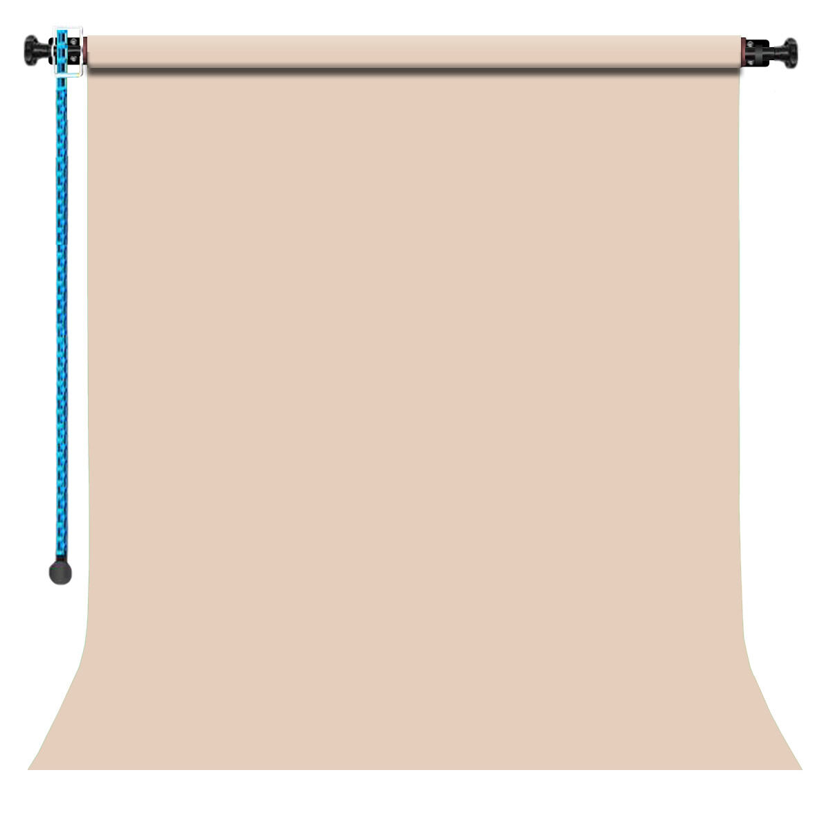 GDX Sabit (Tavan & Duvar) Kağıt Sonsuz Stüdyo Fon Perde (Egg Nog) 2.70x11 Metre