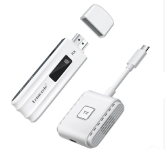 LEMORELE P300  Kablosuz HDMI/USB C Görüntü Aktarım Cıhazı