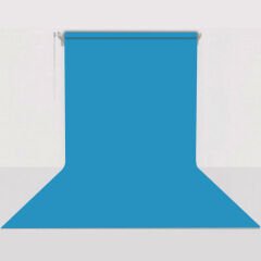 GDX Sabit (Tavan & Duvar) Kağıt Sonsuz Stüdyo Fon Perde (Turquoise) 2.70x11 Metre