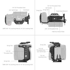 SmallRig 5656 Canon EOS C50  için  Kafes