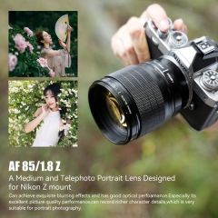AstrHori 85mm f/1.8 Autofocus Lens (Nikon Z)