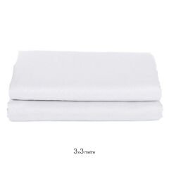 GDX Seyyar Beyaz Fon Perde (Katlanabilir Kumaş) 3x3 Metre