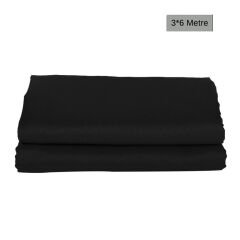 Gdx Seyyar Siyah Fon Perde (Katlanabilir Kumaş) 3x6 Metre