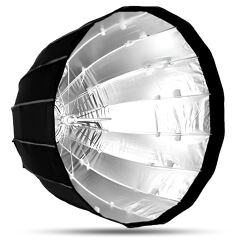 GDX Parabolic Gridli Softbox 120cm Kolay Kurulum YouTube, Reel ve Film Çekimleri İçin Profesyonel Softbox