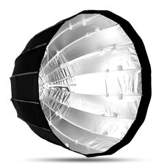 GDX Parabolic Gridli Softbox 90cm Kolay Kurulum YouTube, Reel ve Film Çekimleri İçin Profesyonel Softbox