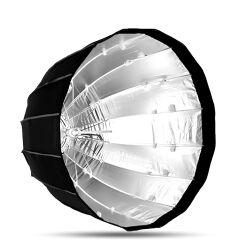 GDX Parabolic Gridli Softbox 70cm Kolay Kurulum YouTube, Reel ve Film Çekimleri İçin Profesyonel Softbox